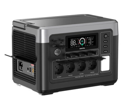 OUKITEL P1000 Plus, Batería LiFePO4 de 1024Wh, Generador Solar de 1800W